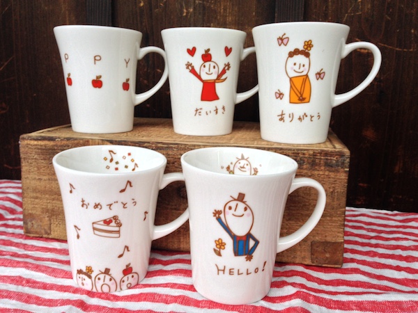 バレンタインギフトにぴったり メッセージ入りマグカップ ドロップス 15 01 19 月 17 28 ふくしまニュースリリース