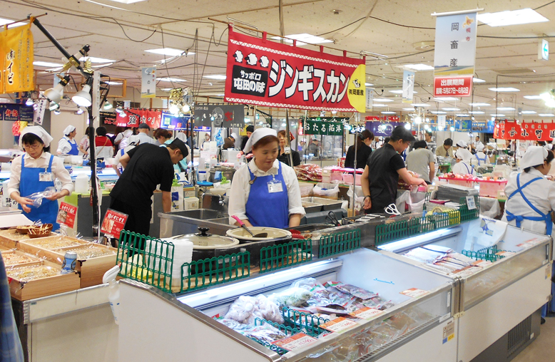 うすい百貨店 夏の北海道展 イベント設営 株式会社ディオスエンターテインメント 15 05 29 金 11 05 ふくしまニュースリリース