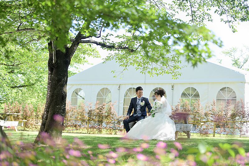 ロケフォト婚 広々ガーデンで結婚記念撮影を テラヴェルデの お散歩ウェディング で思い出に残る一日に テラ ヴェルデ 05 21 木 14 13 ふくしまニュースリリース