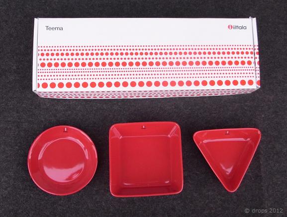 イッタラ・ティーマ冬季限定レッド ミニサービングセット（ドロップス